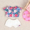 AXLUCE-Sewning-Aloha Shirt-Plush-Clothes-20cm-Doll (Color B)