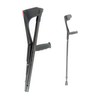 KMINA Foldable Forearm Crutches of Carbon Fiber (x2 Units), Open