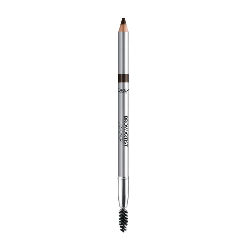 LOreal Paris, Lápiz De Cejas, Brow Artist Designer, Deep Brown
