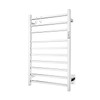 NORTTA Wall Mounted Towel Warmer Square 10 Bars with Plug-in