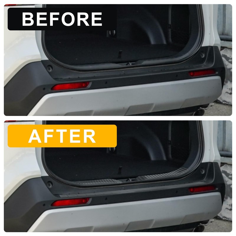 304 Stainless Steel Rear Bumper Protector for 2026-2027 Toyota RAV4