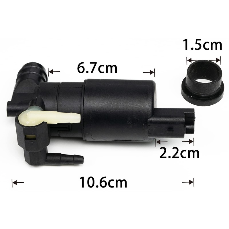 Xukey Front Rear Windscreen Wiper Washer Pump For 106 107