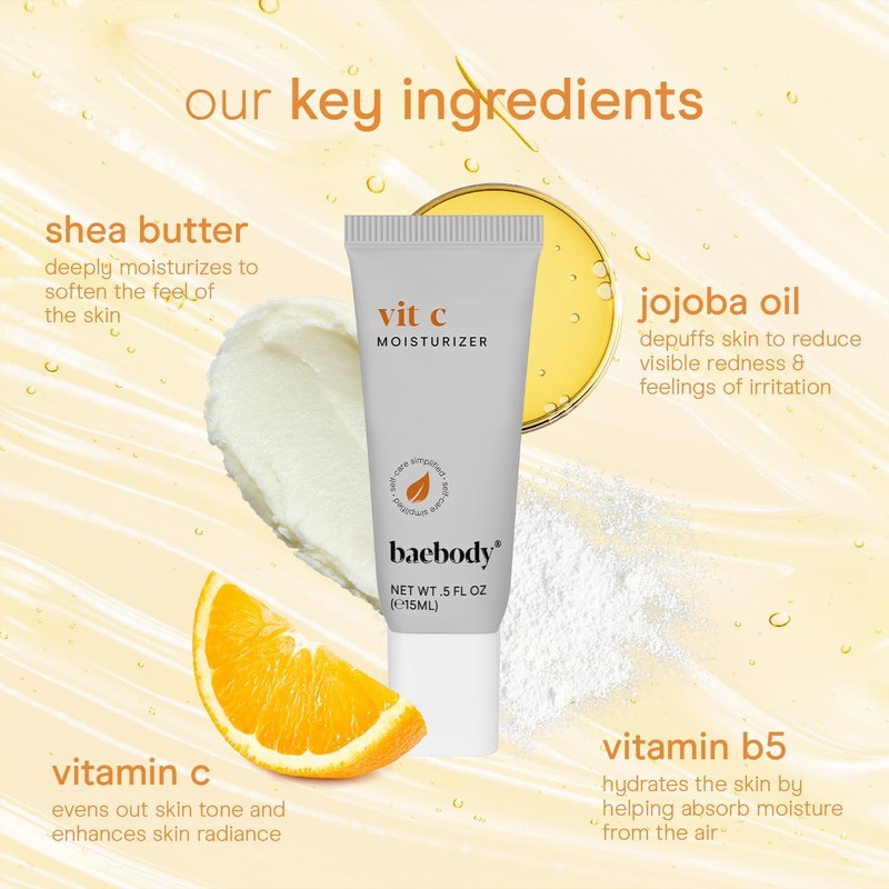 Baebody- Crema facial con vitamina C aclamada por la crítica,