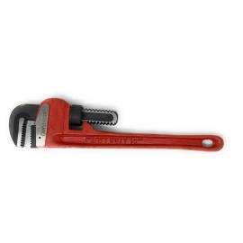 JRS DRIVE Non Ratchet Heavy Duty Adjustable  Pipe Wrench 14" Carbon Steel Heat Treated