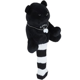Callaway AM BEAR FW BLK SS 23 Head Cover (FW With Counter Tag/Replacement Type (3.4.5.7.9)) Black Women