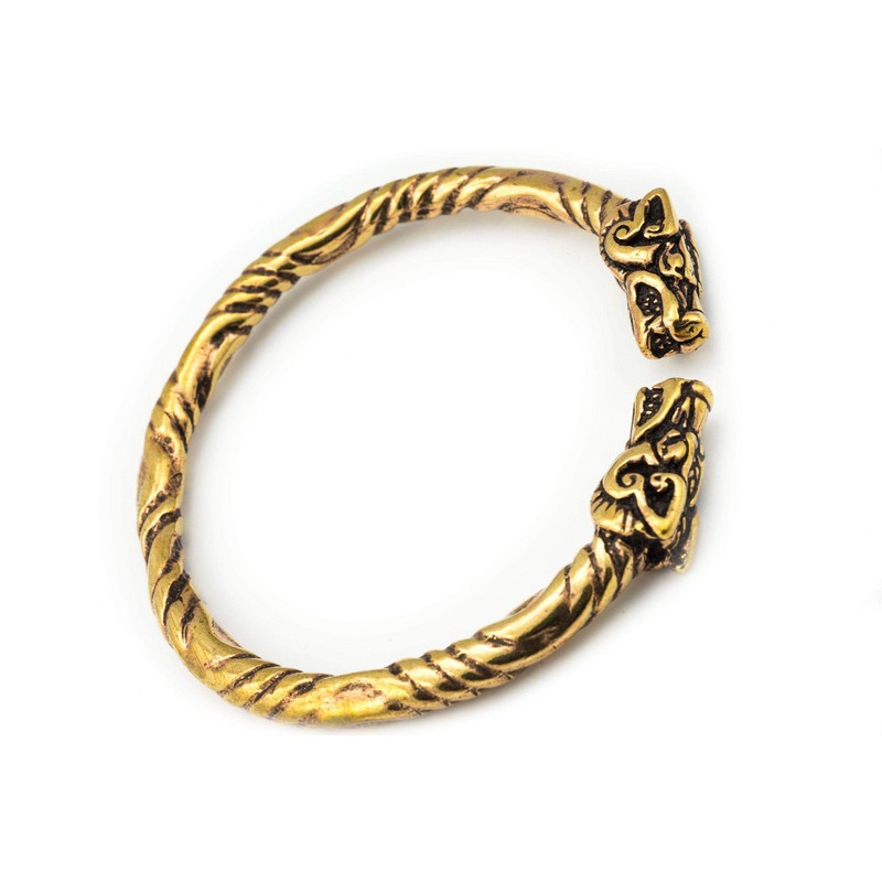 Windalf Vintage Vikings Thora bangle, diameter 5.7 cm, Bohemia dragon