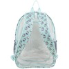 FUEL Clear Backpack and Cinch Sling Bundle Set, Transparent/Unicorn Donuts