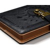 ZXHQ Lock Diary with Pen, A5 Ruled 240 Pages PU