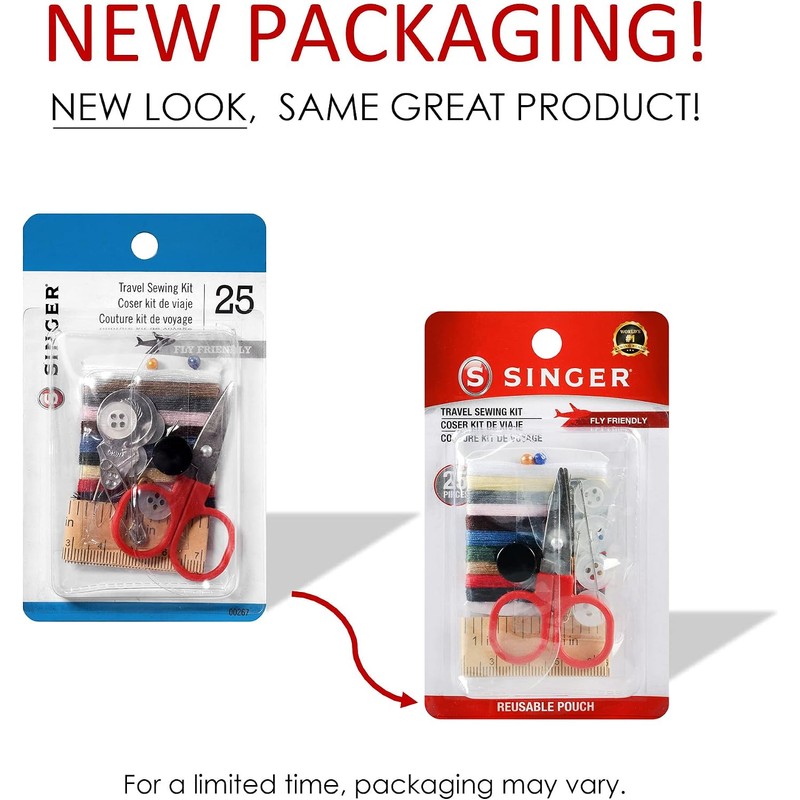 SINGER Sewing Kit in Reusable Pouch