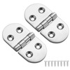 DIALESHU 2 Pack Heavy Duty 316 Stainless Steel 3" x