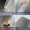 4 Sided Grease Splatter Guard,Foldable Stainless Steel Splatter Guard Oil