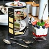 Silver Mini Plastic Spoons, 100 Pack, 4 Inch