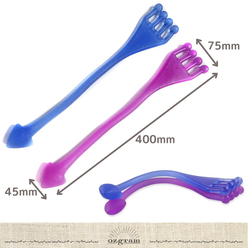ozgram Training Tube (Blue/Purple) Stretch Tube, Foot Training, Leg Tube,