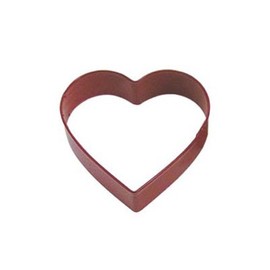 Dress My Cupcake DMC41CC1159/RSET Heart Cookie Cutter, 3.25-Inch, Red, Set of 12