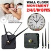 Silent DIY Quartz Movement Wall Clock Motor Mechanism Long Spindle