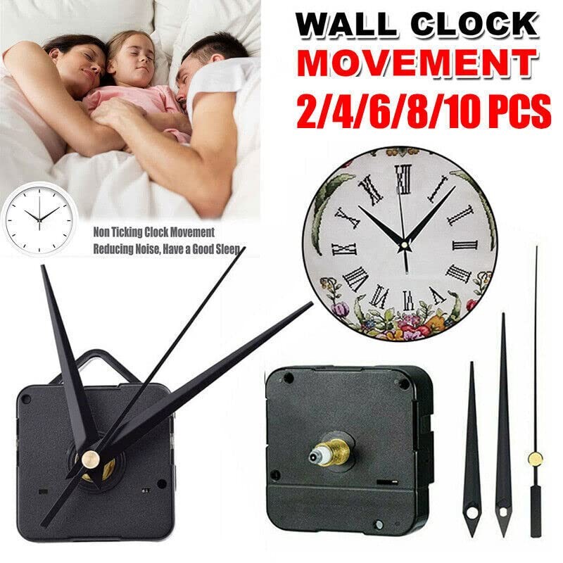 Silent DIY Quartz Movement Wall Clock Motor Mechanism Long Spindle