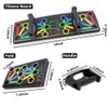 POSKOU Push Up Board Home Exercise Workout Fitness Gym Equipment