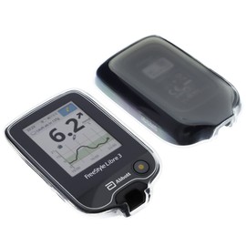 foto-kontor Case Compatible with Abbott Freestyle Libre 3 Case Rubber TPU Protective Case Transparent