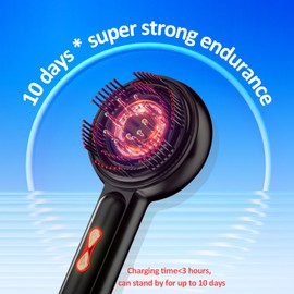 INCFADDY Electric Scalp Massager with Red Light Therapy Hair,3-in-1 Multi-Function Electric Hair Brushes Scalp,Cordless & Portable, Massage Comb for Home Use Used Without Oils etcetc