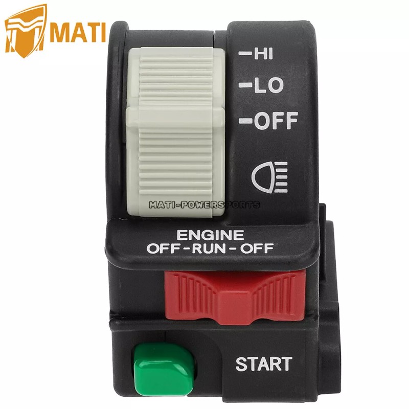 M MATI Handlebar Start Switch H/L/O For Polaris Predator 500