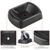 Jack Wheel Chock Stabilizer, Heavy Duty Rubber Trailer Wheel Chock