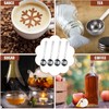 Geiserailie 8 Pieces 2 Tablespoon Scoops with Long Handle, 30
