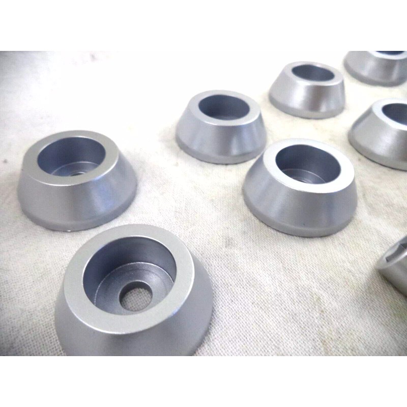 Ballistic Jester 814 Silver Trim Bolt/Cone Washer 8 PCS Kit