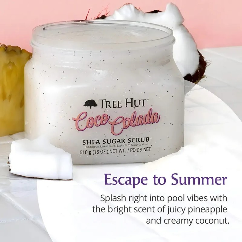 Exfoliante Corporal Tree Hut Coco Colada 510g