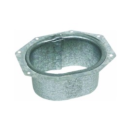 Amerimax 1.5 in. H x 3 in. W x 2 in. L Metallic Aluminum K Outlet