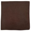 MDSTYLE 100% Cotton Solid Color Bandana for Men & Women