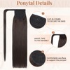 TESS Ponytail Extensions, Real Hair, 40 cm Long, 80 g,