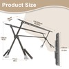 SERdeerCH 52-91 Inches Clothing Rack, Clothes Drying Rack Foldable, Length