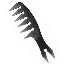 Generic Wide Tooth Combs,Texture Comb for Hair Styling Men Women Barber Black