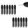 PRECISE CANADA 12 Pcs Black Color Plastic Handle, Scalpel Handle