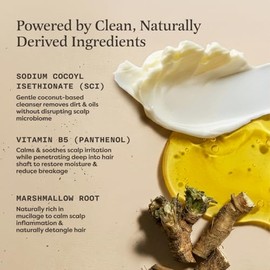 The Earthling Co. Shampoo Bar - Promueve El Crecimiento Del Cabello, Fortalece Y Voluminiza Todo Tipo De Cabello - Fórmula Sin Parabenos Ni Sulfatos Con Ingredientes Naturales Veganos Para Cabe
