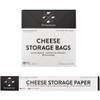 Formaticum Cheese Storage Bags with Storage Paper & Adhesive Labels
