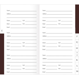 Lang, Home Sweet Home Address Book