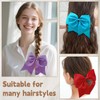 CLINTT 4Pcs Cheer Bows, Suitable for Women, Girls and Children,