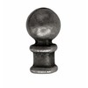 UHRIG Fence Spike with Iron Ball Forged Steel Rustic Wrought