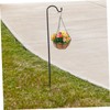 Abaodam Garden Shepherd Hook Detachable Rustproof Iron Hanging Hook for