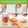 HOME NEATLY Ice Cream Scoop with Trigger, Unique Ice Cream