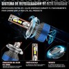 H4 HB2 9003 LED Faros para Carro, 160W 26000LM