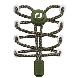 RJ-Sport No-Tie Shoelaces, Easy On/Off Shoe Lace Locks, Stretchable One-Touch Elastic Shoelaces for Kids, Adults, Seniors, Athletes, and Those Who Struggle with Tying Shoelaces, camouflage