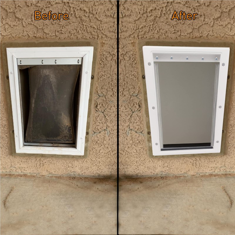 Dog Door Replacement Flaps,Large Dog Door Compatible with PetSafe Freedom