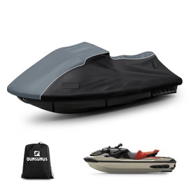 QUNSUNUS Jet Ski Cover for 2010-2025 Seadoo GTX,RXT,RXT-X with Cotton Inner
