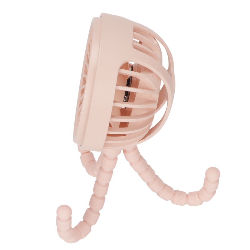 Mini Portable Fan 3 Speed 360° Rotatable Rechargeable Desktop Fan