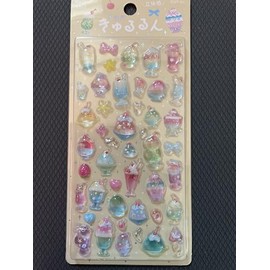 BS-PRLS004 Limited Churun Seal, Coffee Ala Mode, Summer Sweet, 3D Foil Press, Glitter