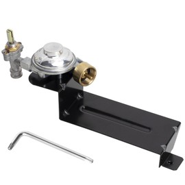 PETKAO 64865 Gas Grill Valve & Regulator Assembly Parts for Weber Grill Regulator Replacement Q2000 & Q2200 Series Parts (Model Years 2014 & Newer), for Weber 53060001 54060001 54060301 MEDIUM Q Parts