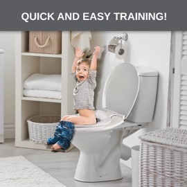 UMIEN™ 2 in 1 Potty Training Seat - Toddler Toilet Seat Easy To Install - Very Convertible Toilet Seat Round Shape
