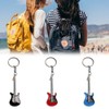BASTOUR Guitar Keyring, Metal Key Ring, Rock Electric Guitar, Musical